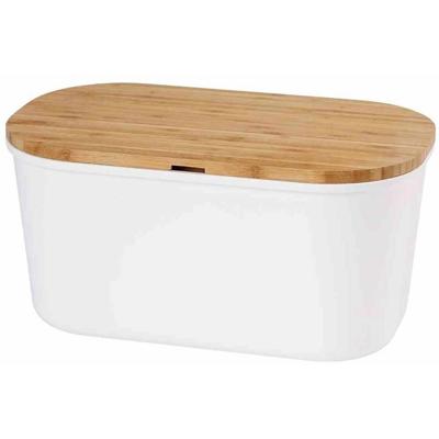 Kesper 58080 Broodbox wit melamine, 37 x 17,5 x 21,5 cm.