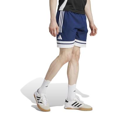 adidas Squadra 25 Downtime Broekje Donkerblauw Wit adidas Squadra 25 Downtime Broekje Donkerblauw Wit