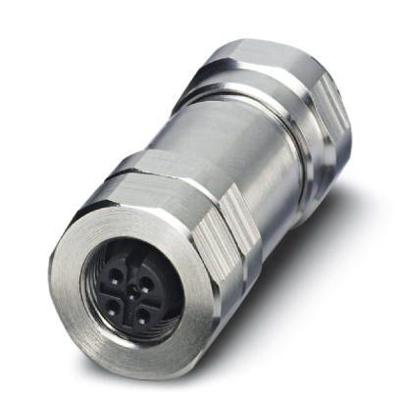 Phoenix Contact 1440038 Sensor/actuator connector, niet geassembleerd M12 Aantal polen (sensoren): 5 Bus, recht 1 stuk(s) Phoenix Contact 1440038 Sensor/actuator connector, niet geassembleerd M12 Aantal polen (sensoren): 5 Bus, recht 1 stuk(s)