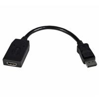 Adapter DisplayPort naar HDMI Startech DP2HDMI Zwart - thumbnail