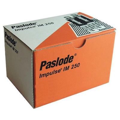 Paslode afwerknagels recht - F16x38 mm - RVS A2 - 2000 st + 2 gaspatronen