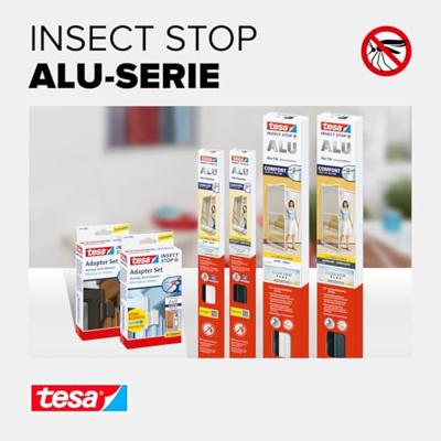 tesa ALU COMFORT 55195-00002-00 Vliegenhor (b x h) 1200 mm x 1500 mm Wit 1 stuk(s)