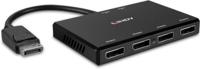 Lindy 4-poort Display Port 1.2 MST Hub - thumbnail