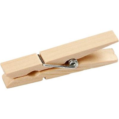 Creativ Company Wasknijpers, l: 48 mm, b: 6 mm, 50 stuk/ 1 doos - thumbnail