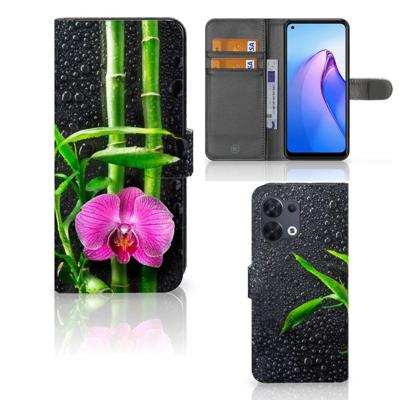 OPPO Reno8 Hoesje Orchidee OPPO Reno8 Hoesje Orchidee