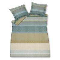 Vandyck Vandyck Green Shoot Dekbedovertrek 1-persoons (140x200/220) smoke green - thumbnail