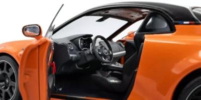 Solido Auto Renault Alpine A110 RADIALE oranje kobalt Kant-en-klaar model Personenauto (model)