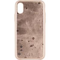 Senza Glam Leather Cover Apple iPhone X/Xs Metallic Rosé - thumbnail