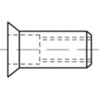 TOOLCRAFT TO-5380530 Popmoer M8 RVS 100 stuk(s) - thumbnail