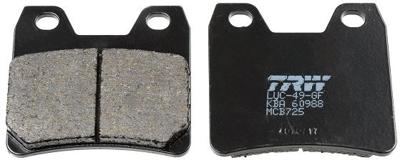 TRW remblokken "mcb 725" brake pad mcb 725 organic standard
