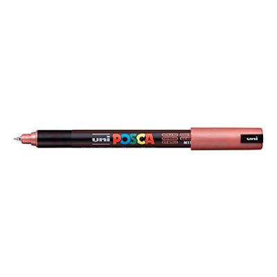 Uni Posca marker pc-1mr metallic rood - extra fine 0,7mm