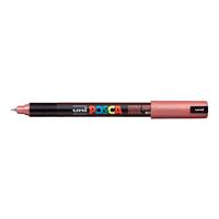 Uni Posca marker pc-1mr metallic rood - extra fine 0,7mm - thumbnail
