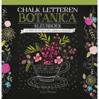 BBNC Creatief Chalk letteren Botanica kleurboek - thumbnail