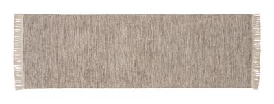Nohr Vloerkleed 'Jiovanni' Wol, 80 x 250cm, kleur Beige