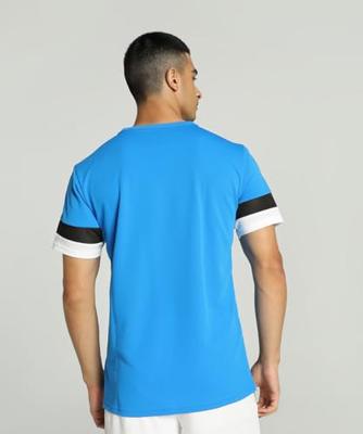 PUMA teamRISE Voetbalshirt Blauw Zwart Wit