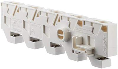 Hager K96ESA5 Voedingsklem Meerdere kleuren 125 A 1 stuk(s)