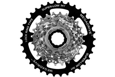 SunRace MFM4S 7CV Cassette 7V 13-34T - Zilver SunRace MFM4S 7CV Cassette 7V 13-34T - Zilver