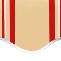 Vervangingsdoek voor luifel 5x3,5 m geel en oranje - thumbnail