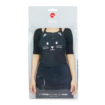 Kat Keukenschort - Zwart Kat Keukenschort - Zwart