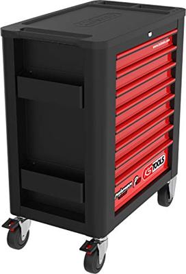 KS Tools 8731008 Werkplaatswagen Plaatstaal Kleur (specifiek): Zwart, Rood KS Tools 8731008 Werkplaatswagen Plaatstaal Kleur (specifiek): Zwart, Rood