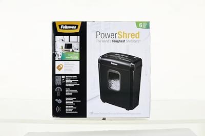 Fellowes Powershred 6M papiervernietiger Fellowes Powershred 6M papiervernietiger