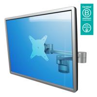 Dataflex monitorwandhouder, zilver, 34,7 x 21,7 x 12,8 cm - thumbnail