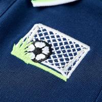 Kinderpoloshirt 92 marineblauw - thumbnail