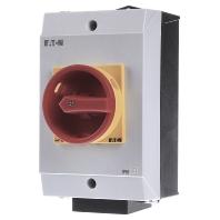 Eaton P1-25/I2/SVB/N Onderhoudsschakelaar Voor bodembevestiging, Vergrendelbaar 690 V Rood 1 stuk(s) - thumbnail