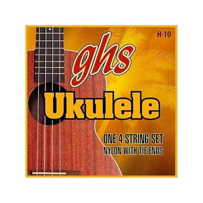 GHS H-10 Black Nylon Soprano/Concert snarenset voor ukelele GHS H-10 Black Nylon Soprano/Concert snarenset voor ukelele
