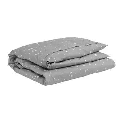 Christian Fischbacher Stardust Midnight black 140x220 knoopsluiting