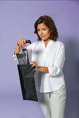 Thuasne Opvouwbare Wandelstok - One size - Universeel - Zwart