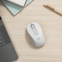 Logitech Signature M650 L Muis Radiografisch, Bluetooth Maat: L Optisch Wit 5 Toetsen 4000 dpi - thumbnail