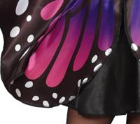 Kostuum Vlinder met Vleugels Roze/Paars Meisje - thumbnail