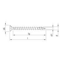 HECO-TOPIX-plus 4,5 x 70, vloerpltschr, vk, T-20, VVD, vz;200 st - HC60769 - thumbnail
