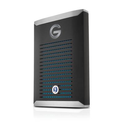 G-DRIVE Mobile Pro GDMOPTB3WB10001DBB - Vaste schijf - 1 TB - extern (draagbaar) - Thunderbolt 3 - zwart G-DRIVE Mobile Pro GDMOPTB3WB10001DBB - Vaste schijf - 1 TB - extern (draagbaar) - Thunderbolt 3 - zwart