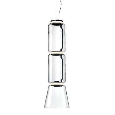 Flos Noctambule Hanglamp - 2 Low Cylinders - Cone