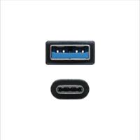 NANOCABLE 10.01.4001-L150 USB-kabel 3.1 Gen2, hoofdgebruik voor mobiele telefoons, tablets, overdrachtssnelheid tot 10 Gbit/s, tot 3 ampère lading, stekker op stekker, zwart, 1,5 m - thumbnail
