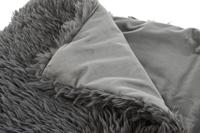 Deken Home ESPRIT Grijs 130 x 170 cm - thumbnail