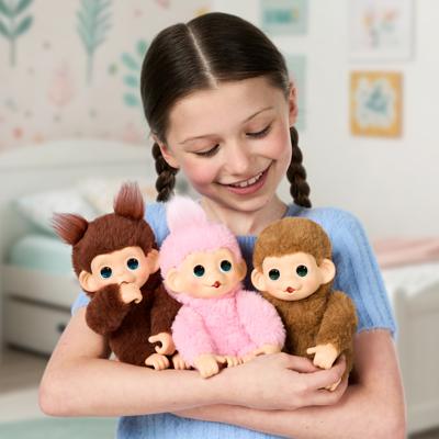 Little Live Pets My Baby Monkey Chikki Cherry