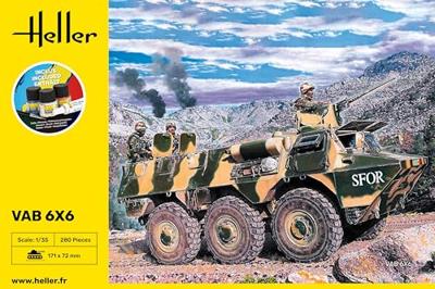 Heller 57141 STARTER KIT VAB 6x6 Schaal 1:35