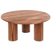 Beliani - COLINA - Salontafel - Lichthout - Acaciahout - thumbnail