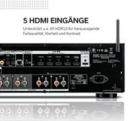 Denon DRA-800H AV receiver 100 W 2.0 kanalen Surround Zwart - thumbnail