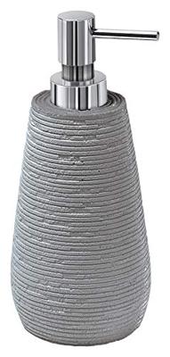 Zeepdispenser Sapho Gemini Vrijstaand 400 ML Polyresin Grijs Sapho
