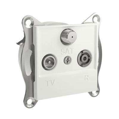 Schneider Electric EPH3570121D Televisie, radio, satelliet Asfora Wit (RAL 9003) 1 stuk(s) - thumbnail