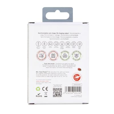 Kabel USB A naar USB C DCU 30402065 Wit - thumbnail