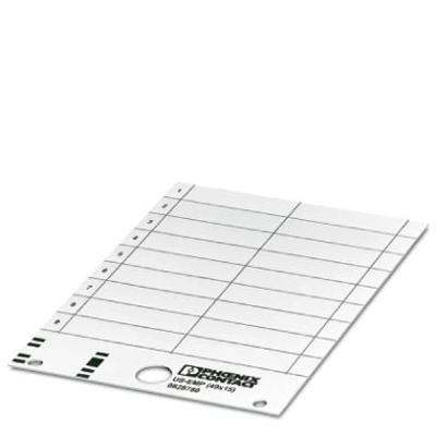 Phoenix Contact 0828859 US-EMP (60X30) SR Apparaatmarkering Montagemethode: Vastklemmen Markeringsvlak: 60 x 30 mm Zilver Aantal markeringen: 40 10 katernen Phoenix Contact 0828859 US-EMP (60X30) SR Apparaatmarkering Montagemethode: Vastklemmen Markeringsvlak: 60 x 30 mm Zilver Aantal markeringen: 40 10 katernen