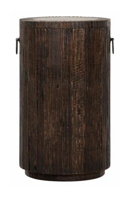 MUST Living Zuil 'Stripe' Teakhout, 60cm hoog