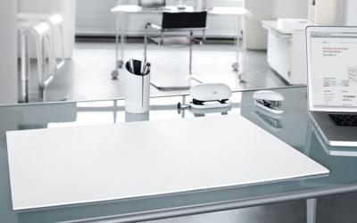Sigel blanko HO300 Bureau onderlegger Blanco Wit (b x h) 59.5 cm x 41 cm Sigel blanko HO300 Bureau onderlegger Blanco Wit (b x h) 59.5 cm x 41 cm
