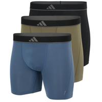 Adidas Boxershorts lang Microfiber 3-pack zwart-blauw-groen - thumbnail