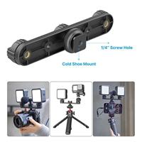 Ulanzi PT-23 Triple Cold Shoe Houder voor statief of camera - thumbnail